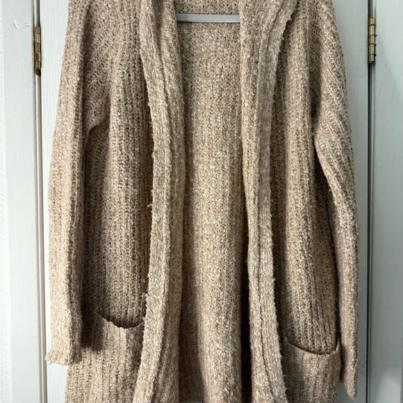 Steve Madden Tan Open-Front Cardigan - Picture 1 of 10